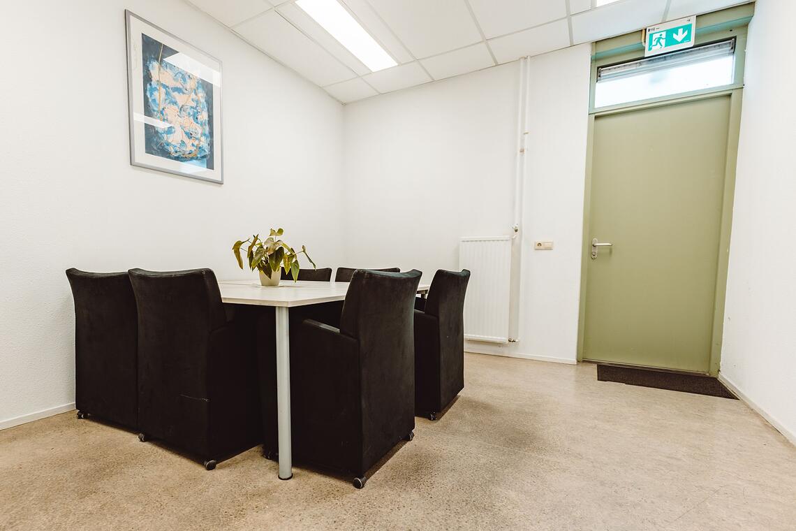 Een prima vergader- of cursuslocatie voor groepen tot 10 personen.